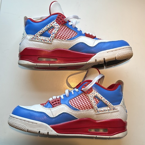 Custom Nike Jordan 4 - Houston Oilers main image 7